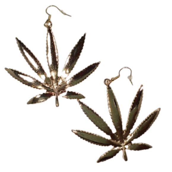 New Jewelry - New! Gold Large   Leaves